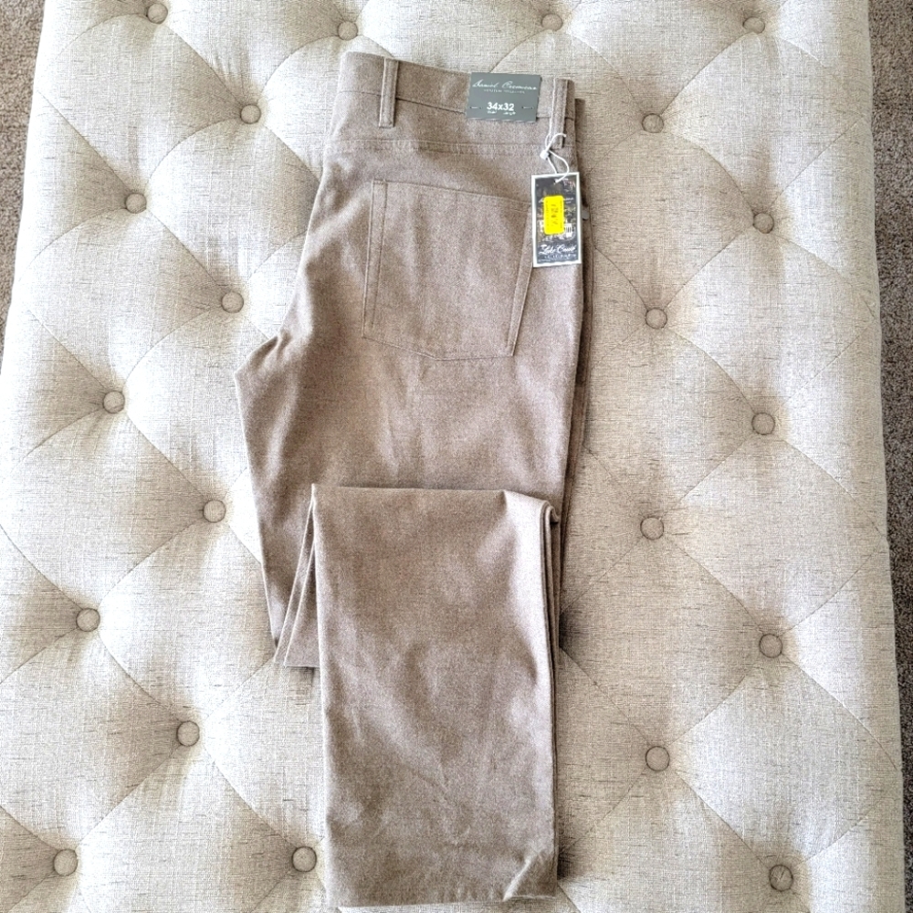 NWT Men's Daniel Cremieux super soft pants 34x32